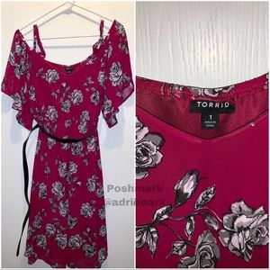 Floral Skater Dress from Torrid